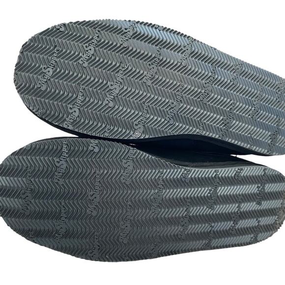 Myslipper Mens Slip-On Slippers Black Suede size 9 by MyPillow NWOB - Picture 7 of 10